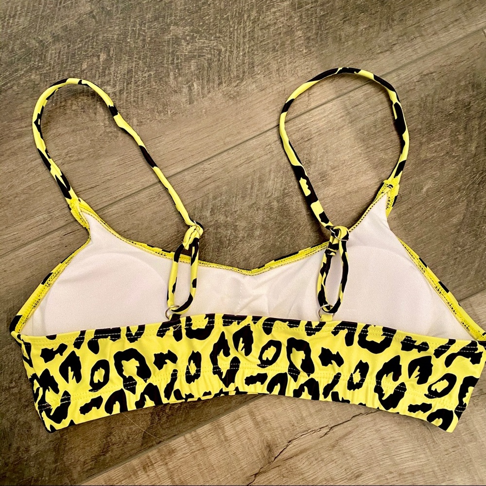 🔥New S/M leopard neon yellow bikini - Picture 5 of 7